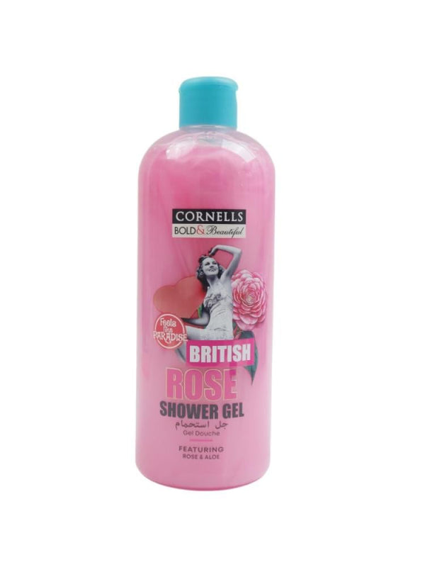 Cornells British Rose Shower Gel 750ml
