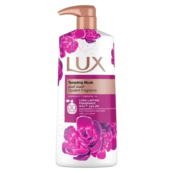 Fragrance Free Body Wash Tempting Musk Hydrating Gel Lux 700ml