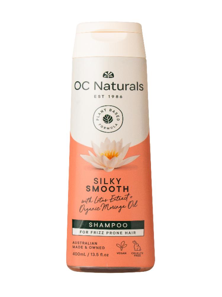 OC Naturals Silky Smooth Shampoo - Moringa Oil, Lotus Flower, 400 ml