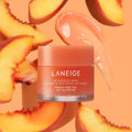 Laneige Lip Sleeping Mask, Overnight Moisturizing Treatment, Vitamin C, Iced Peach Tea, 20g