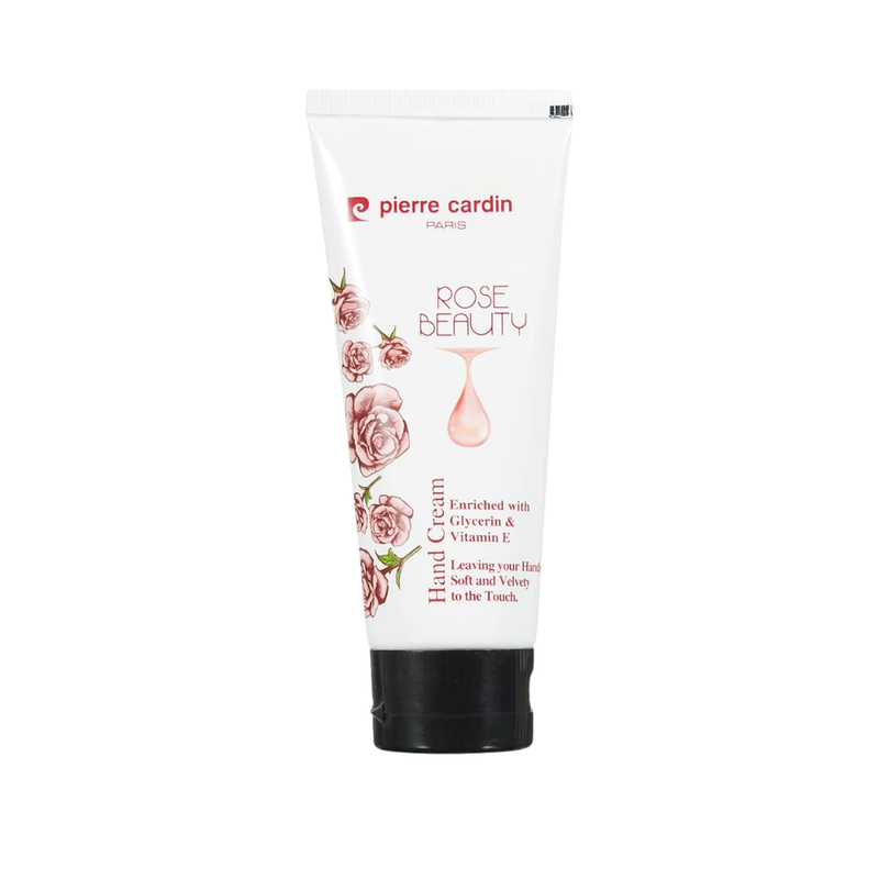 Pierre Cardin Rose & Vitamin E Moisturizing Hand Cream for Dry Skin, 75ml