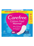 Carefree Fresh Scent Panty Liners Ultra-Soft 76 Pads