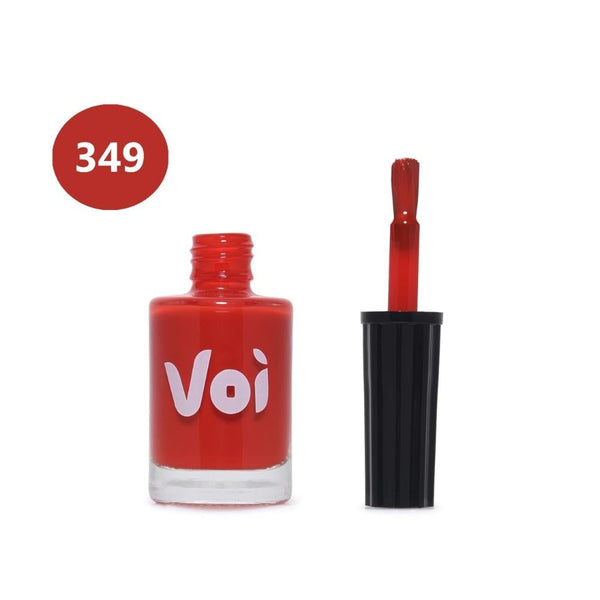Foy Nail Polish 349 Red, Quick-Drying Long-Lasting 11ml