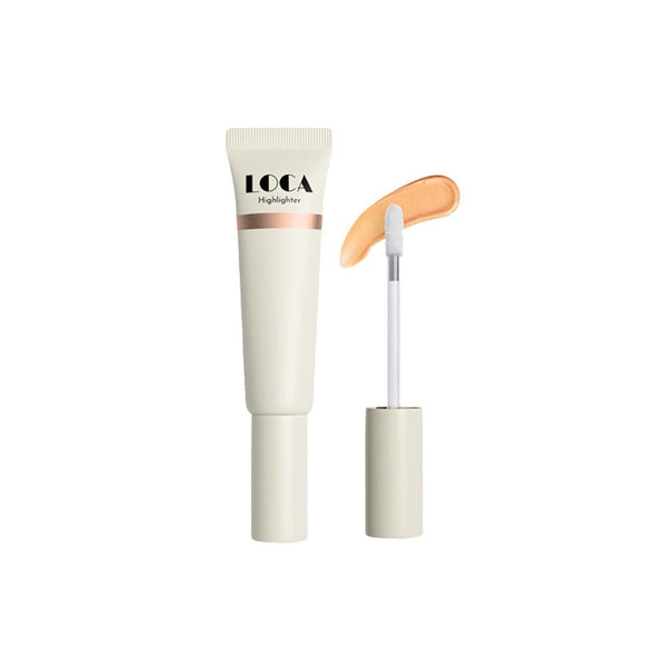 Glow Milk Liquid Highlighter Hydrating Hyaluronic Acid LOCA 03 Glow Up 15ml