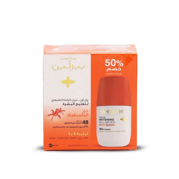 Roll-On Deodorant Pacific Islands Brightening Formula by Beesline 2 x 50ml