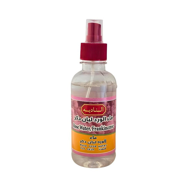 Alnadia Rose Water with Frankincense Toner for Pore Cleansing and Skin Soothing, 200 ml