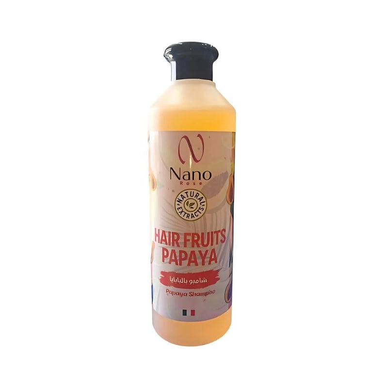 Nano Rose Papaya Shampoo Moisturizing and Nourishing 500ml