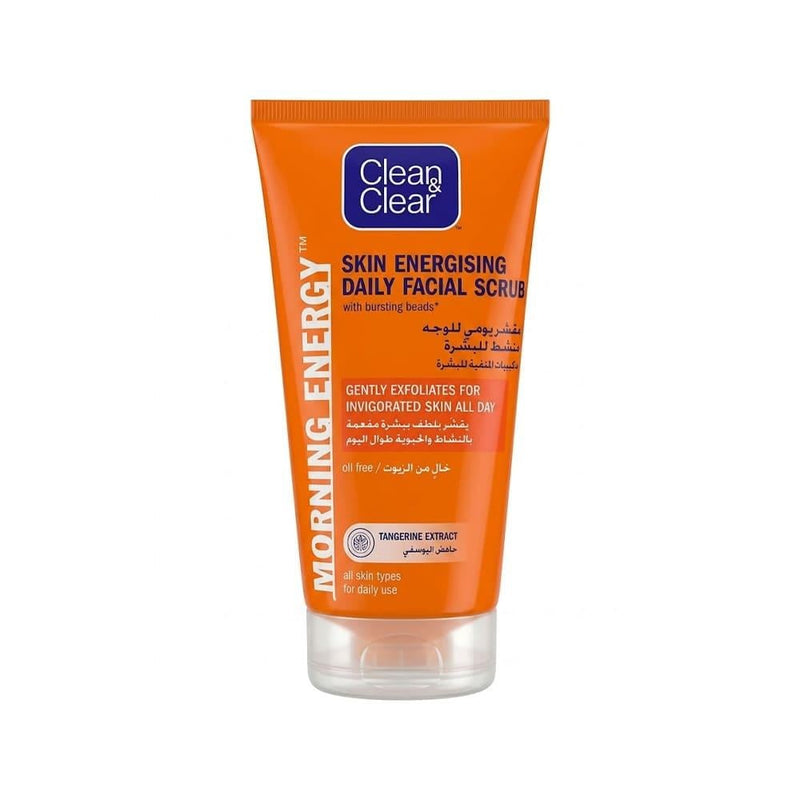 Best Facial Scrub for Sensitive Skin Morning Energy Clean & Clear 150ml