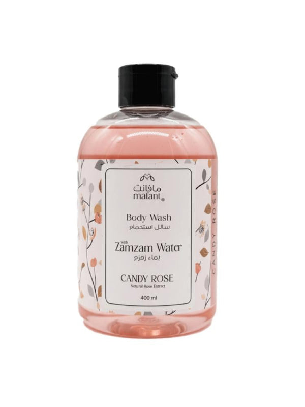 Mafant Candy Rose Shower Gel with Zamzam Water - 400ml