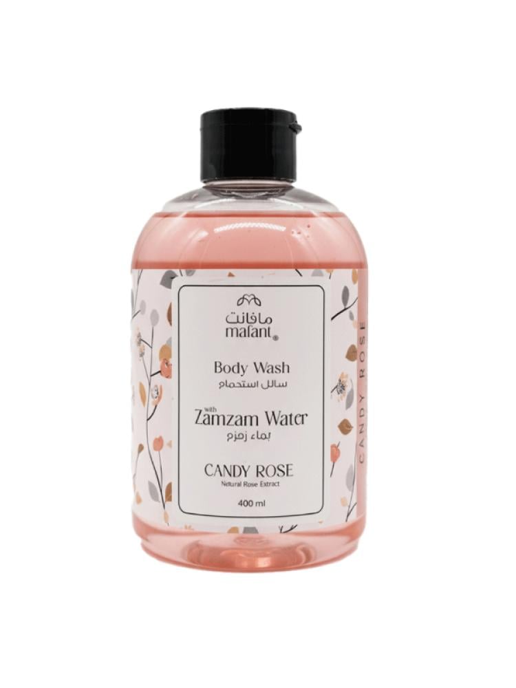 Mafant Candy Rose Shower Gel with Zamzam Water - 400ml