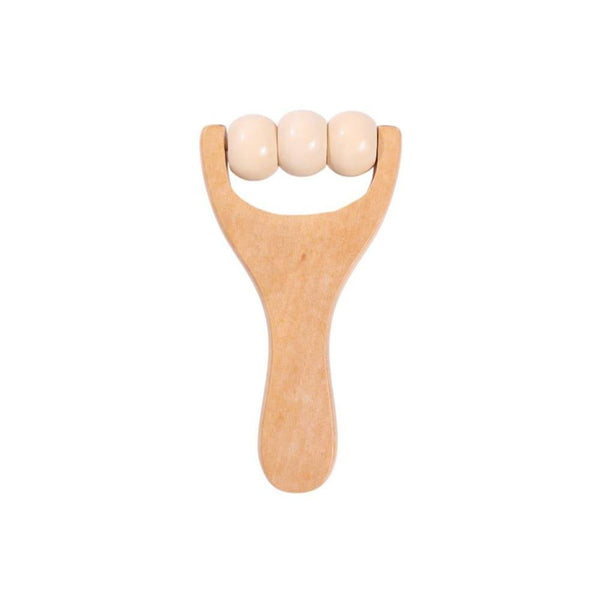 Wooden Massage Roller Body Shop Three-Roller Muscle Relief Spa System