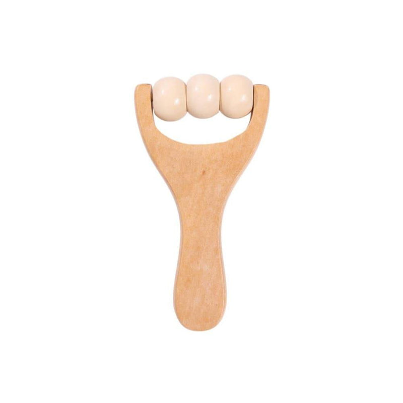 Wooden Massage Roller Body Shop Three-Roller Muscle Relief Spa System