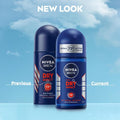 Roll On Deodorant For Men Dry Impact Anti-Perspirant Formula Nivea 50ml