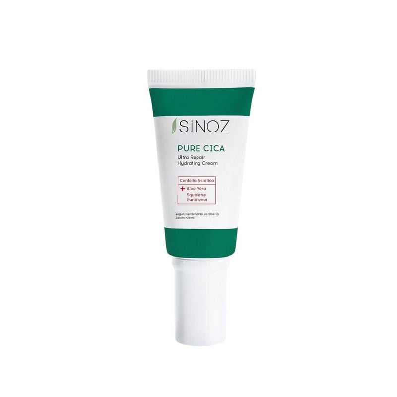 Sinoz Pure Cica Intensive Moisturizing Cream Centella Asiatica Aloe Vera 50ml