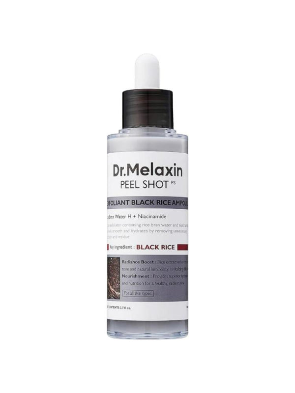 Dr. Melaxin Black Rice Peel-Off Ampoule for Pore Refining and Radiance - 80ml