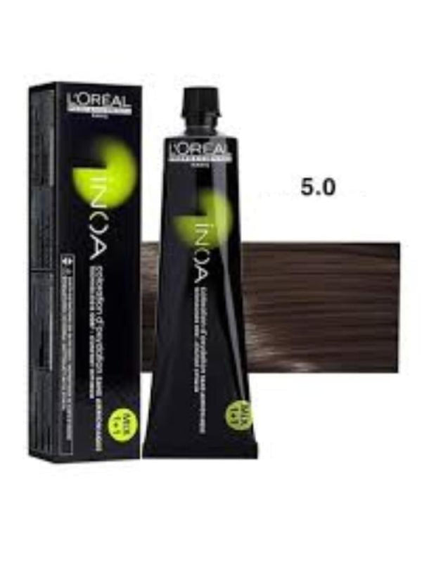 Hair Dye for Gray Hair 100% Coverage Ammonia-Free L'Oréal Professionnel 5.0 60g