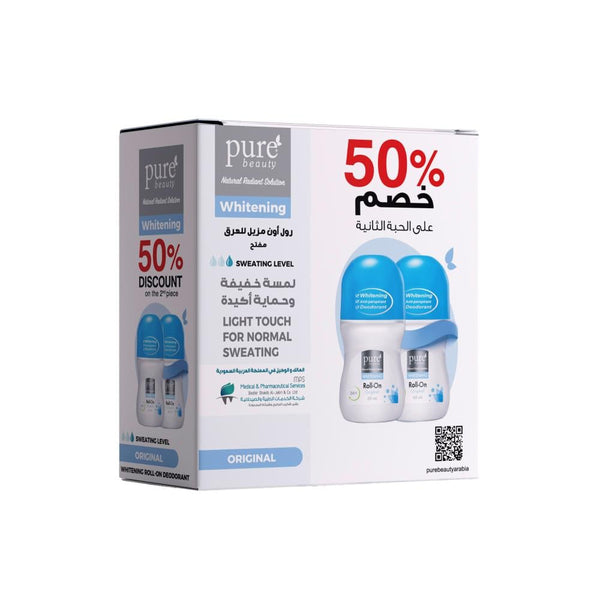 Best Whitening Roll On Deodorant Original Brightening Formula Pure Beauty 50ml