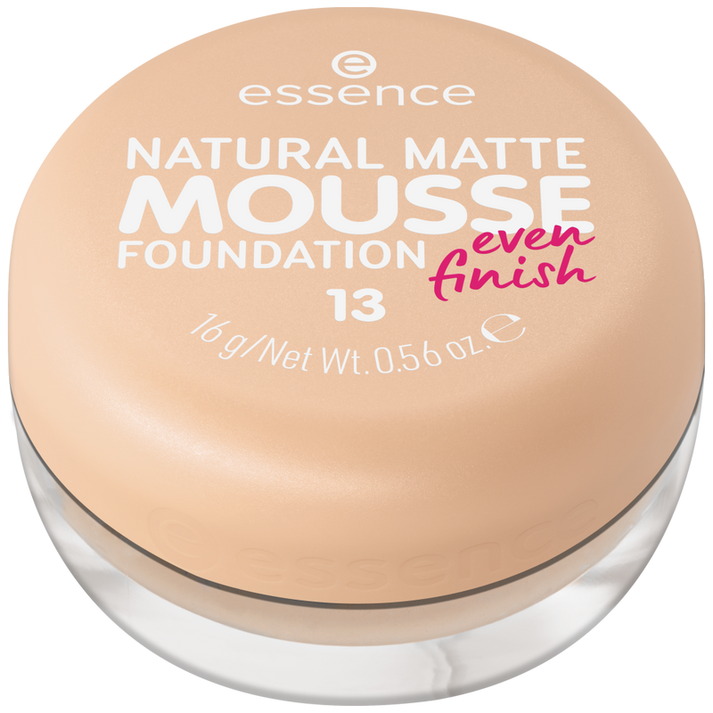 Best Matte Foundation Natural Matte Mousse Foundation 13 Essence