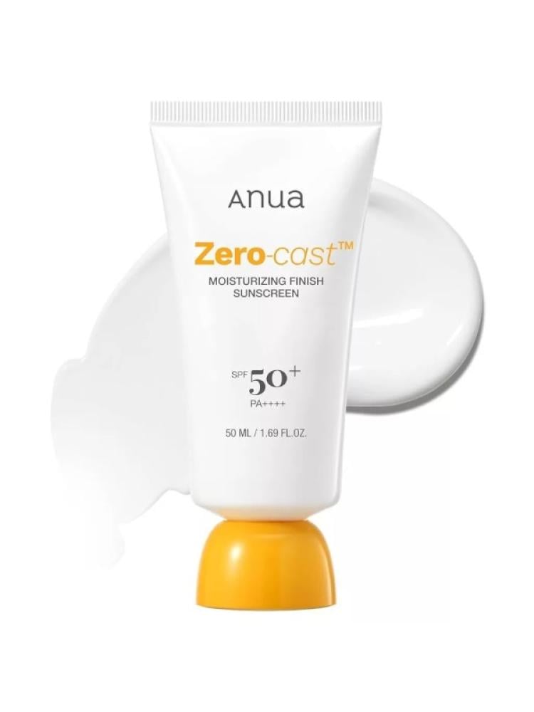 Best Korean Sunscreen No White Cast Moisturizing SPF50+ Anua 50ml