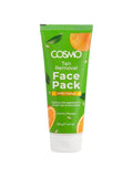 Cosmo Tan Removal Face Pack with Orange, Papaya, and Carrot, 125ml