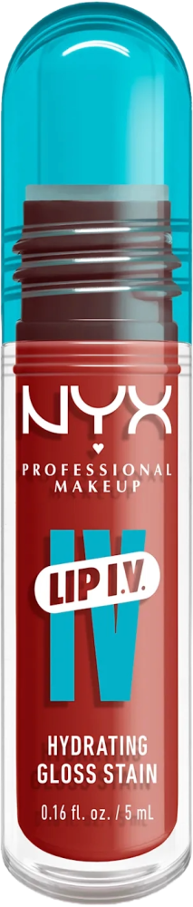 Nyx Lip IV Hydrating Gloss Stain Burst That Tang Tangerine 10ml