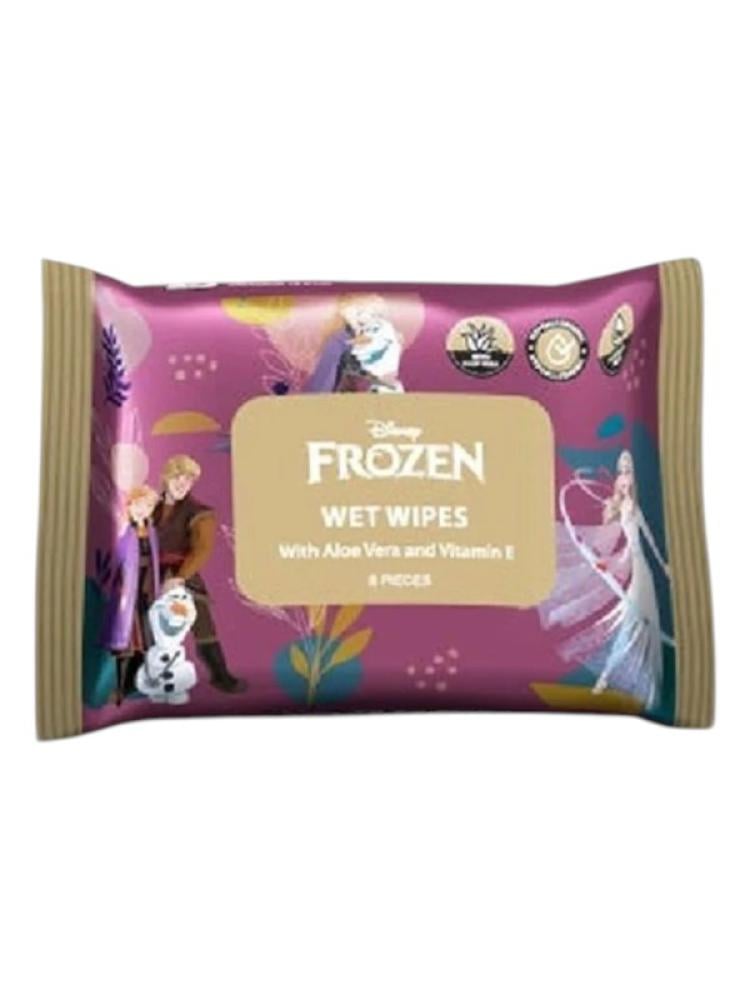 Fab Lab Frozen Baby Wipes with Aloe Vera & Vitamin E - 8 Packs of 8 Wipes