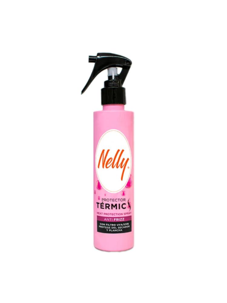 Nelly Heat Protectant Spray - Silk Protein, UV Filter, 200ml