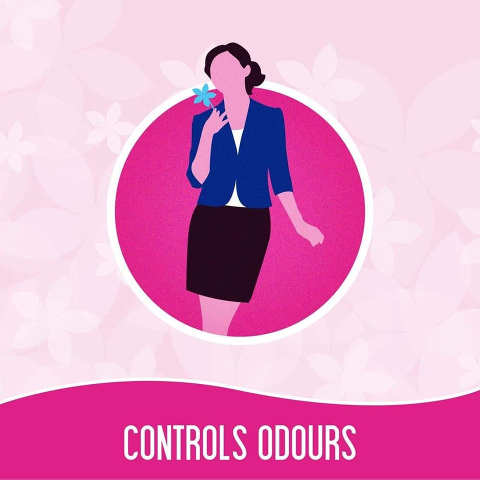 Carefree Pantyliners Fresh Scent Daily Pads for Women Use 20 count