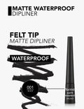 Black Eyeliner Pencil Waterproof Matte Flormar 1.2g