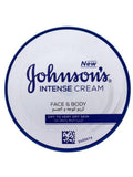 Johnson's Intensive Face and Body Cream for Dry Skin - Vitamin E, 200 ml