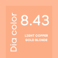 Loreal Professionnal Dia Color Light Copper Gold Blonde 8.43 Hair Color 60ml