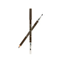 Silky Shine Natural Eyebrow Pencil Medium Brown, Smudge-Proof with Brush