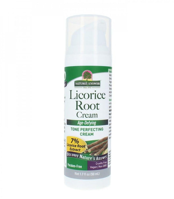 Buy Face Cream Licorice Root Age Defying Brightening Natures Answer 60ml