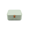 Desk Mirror with Storage Foldable Square MiniGood