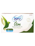 Sofy Moisturizing Olive Oil Sanitary Pads Long Size - 72 Count