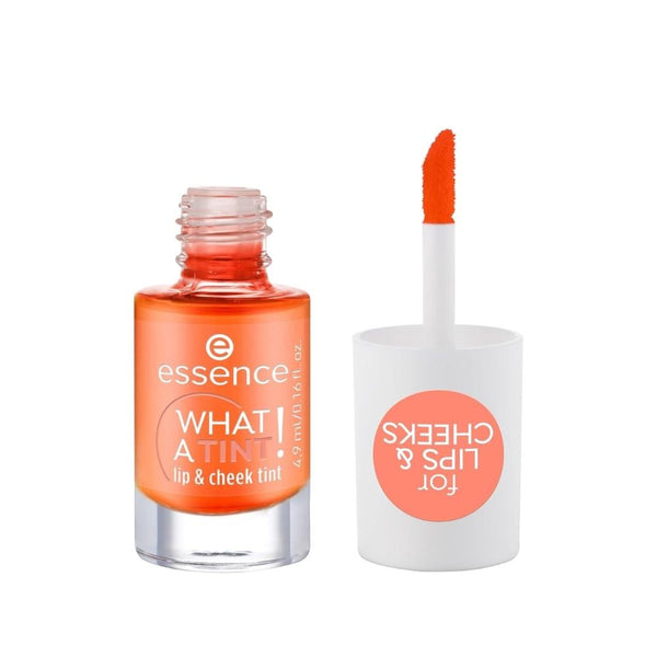 Essence What A Tint Lip and Cheek Tint, 03 Peachy Vibes, Long-Lasting