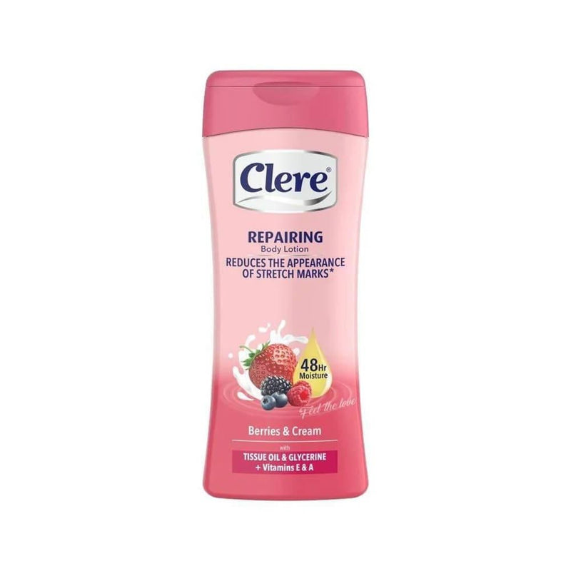 Best Body Lotion Hydrating Berries & Strawberry Clere 400ml