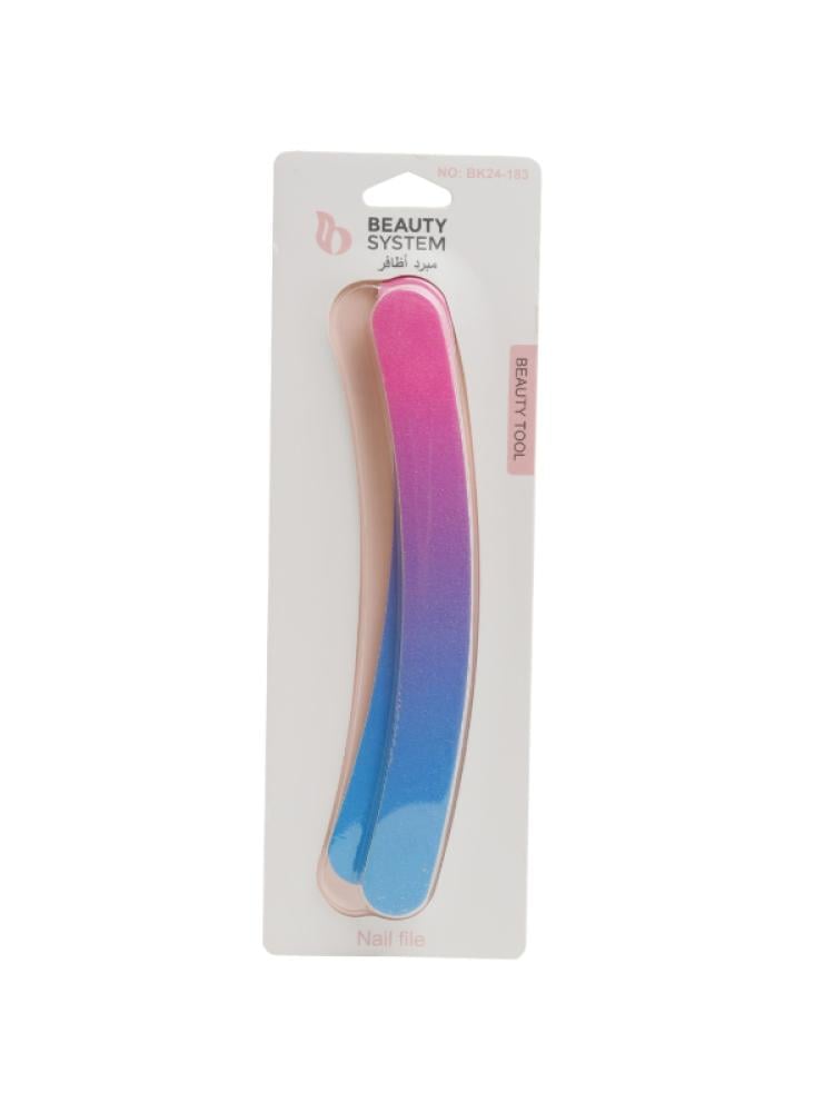 Beauty Secrets Nail File Set Shaping Smoothing Beauty System 2 Pieces