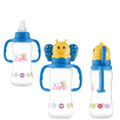 Baby Zone Plastic Baby Bottle with Movable Handle 240ml, BPA-Free