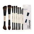 Make Over 22 Nude Dreamer Makeup Brush Set, 14-in-1, Synthetic Bristles
