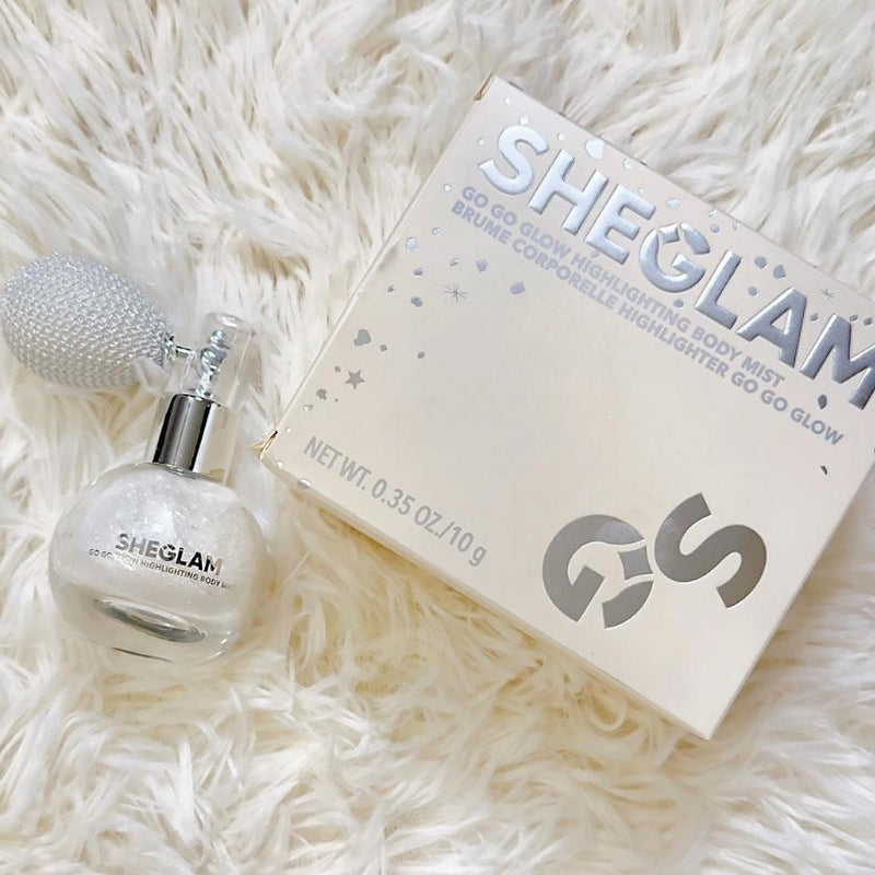 Sheglam Go Go Glow Body Highlighter Powder Silver 10g