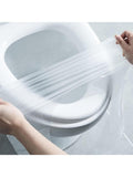 Disposable Plastic Toilet Seat Covers - 6 Pack