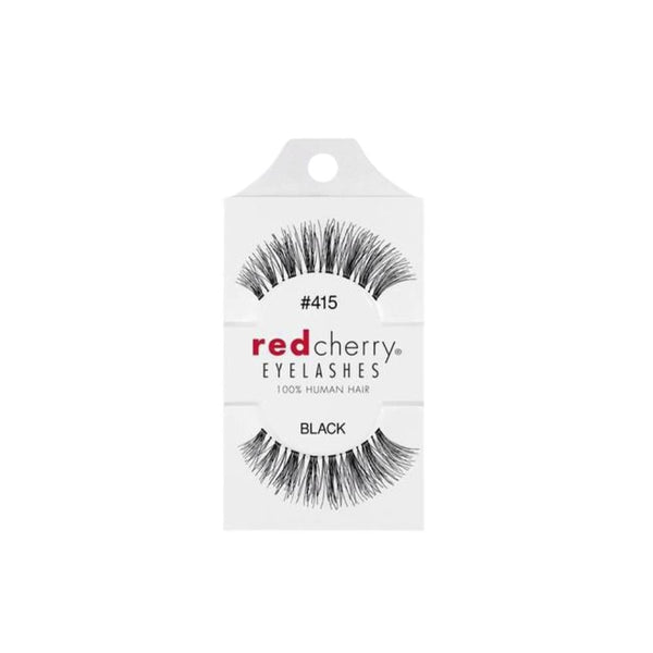 Red Cherry Natural Eyelashes 415, Black, Flexible Band