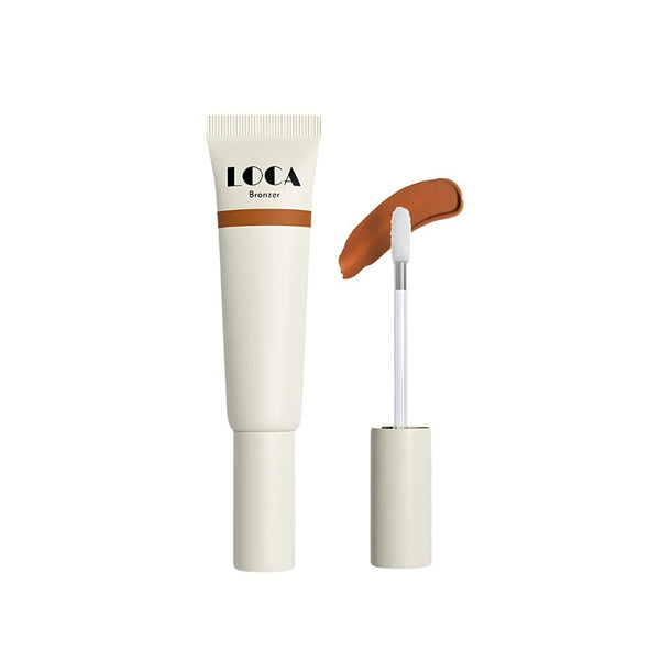 Loca Cream Bronzer in Medium Brown with Hyaluronic Acid & Aloe Vera, 10 ml