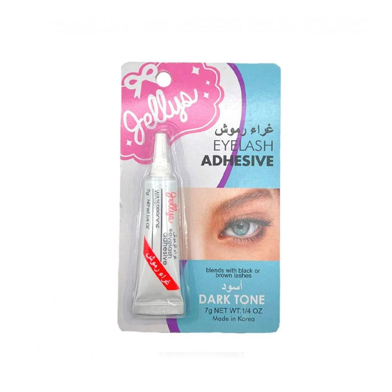 Black Eyelash Glue Long Lasting Waterproof Jellys 7g
