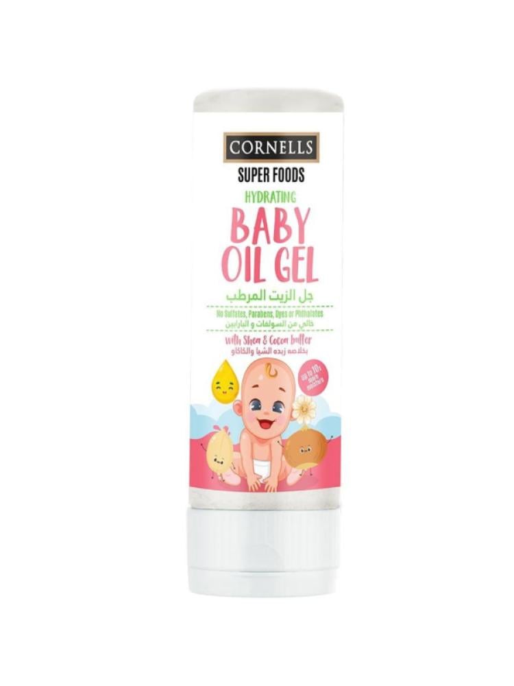 Cornells Baby Moisturizing Oil Gel with Shea and Cocoa Butter - 300 ml