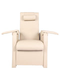 Salon System Electric Movable Back Pedicure Chair - Beige LZY-9940G