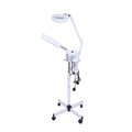 Salon System Facial Steamer with Magnifying Lamp LH-808C - White