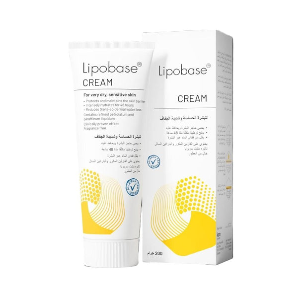 Lipobase Moisturizing Cream Fragrance-Free Non-Comedogenic 200g