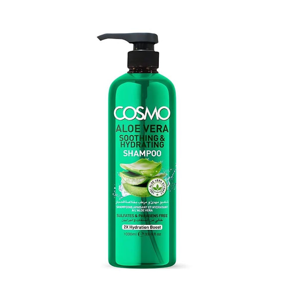 Cosmo Scalp Soothing Moisturizing Shampoo Aloe Vera Extract 1000ml